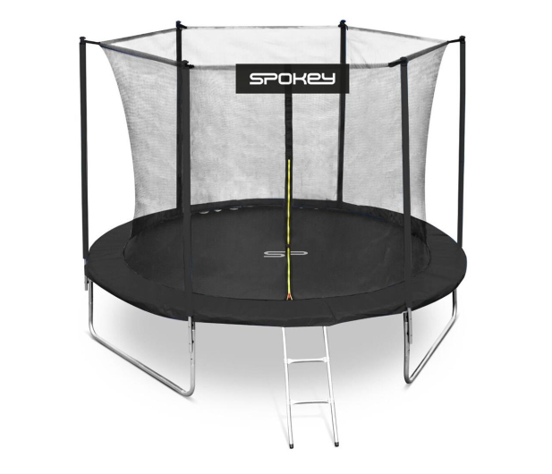 SPOKEY Trampolina JUMPER czarna 244 cm - 1039121 - zdjęcie
